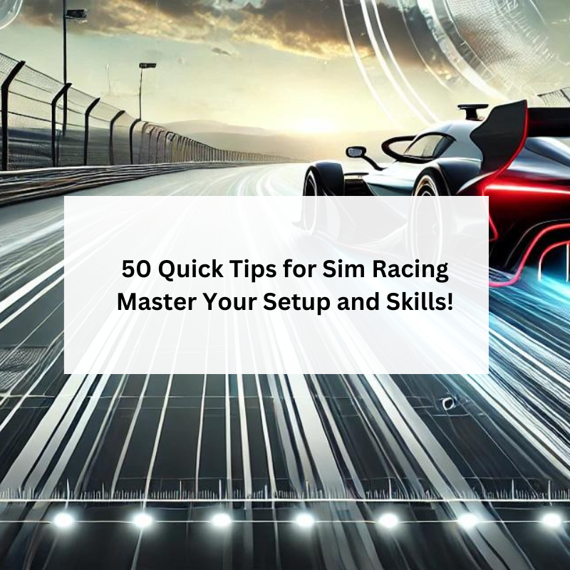 50 Quick Tips for Sim Racing: Master Your Setup & Skills | Apex Sim Racing