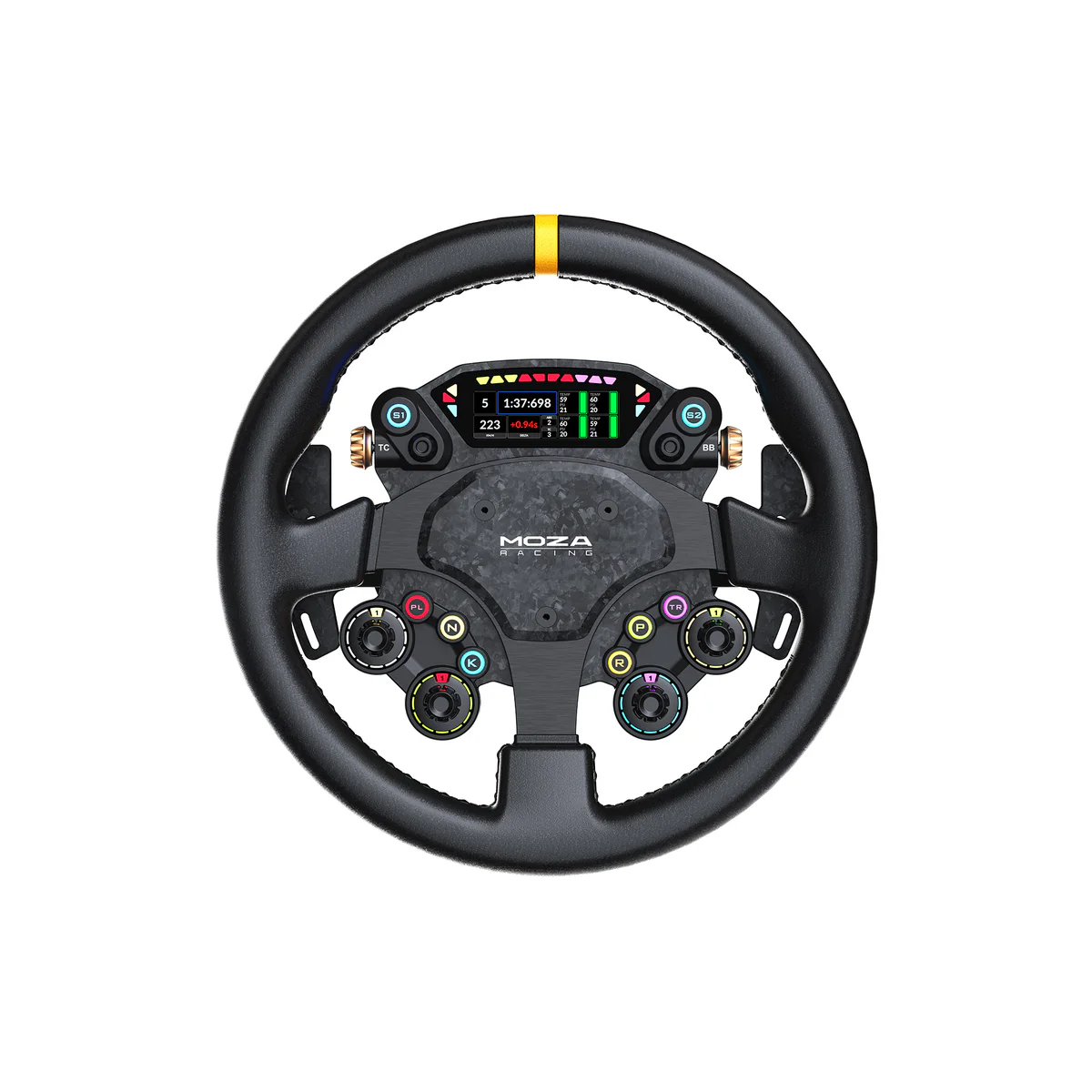 Discover the MOZA CS Pro Steering Wheel 2026 | Image: simufy.com